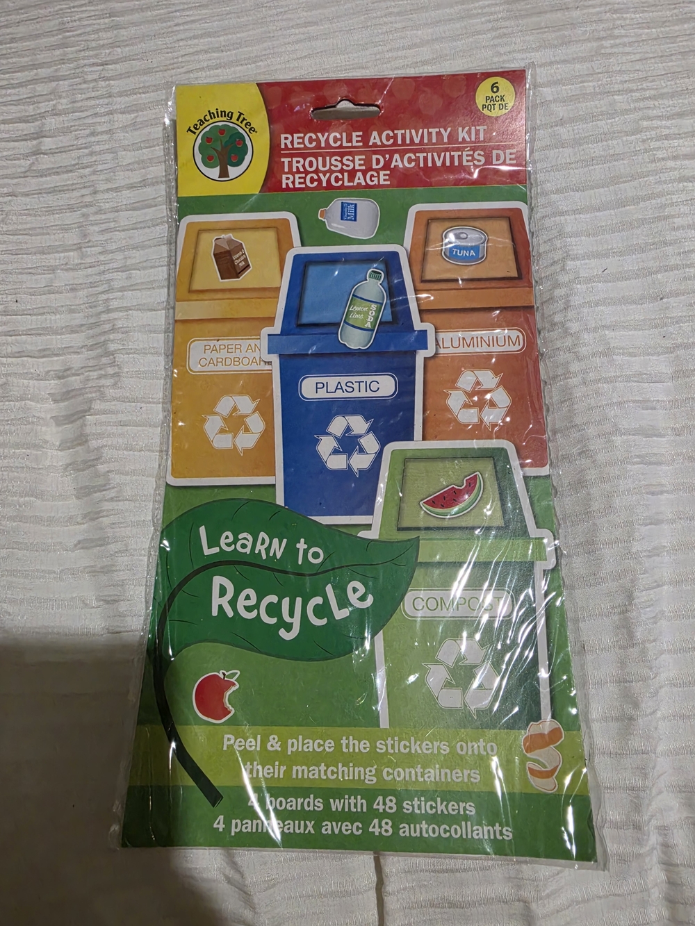 Learn to Recycle Activity Kit - Green/Blue